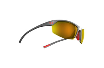 Image of Under Armour Zone 2.0, Satin Carbon Frame w/Red Rubber, ML Orange Lens, U8600050-060641