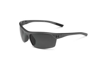 Image of Under Armour Zone 2.0 Storm, Carbon w/Black Rubber,Gray Polarized Lens, U8630050-060608