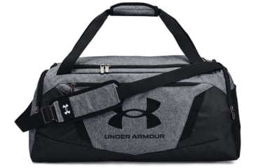 Image of Under Armour 5.0 Undeniable Medium Duffle Bag, Pitch Gray Medium Heather, OSFM, 1369223012OSFM
