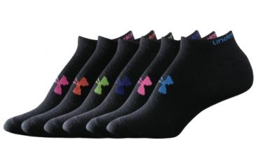 Image of Under Armour 9-11 Ua Wmns Rush Noshow-black - UA 3635-MD-BLK