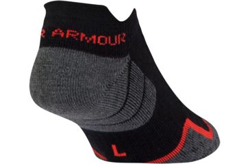 Image of Under Armour All Season Wool No Show Socks, Black, 10-13 Large, U042-BLK-LG