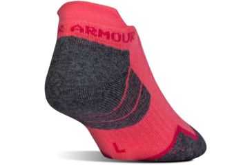 Image of Under Armour All Season Wool No Show Socks, Gala Pink, 9-11 Medium, U042-GPK-MD