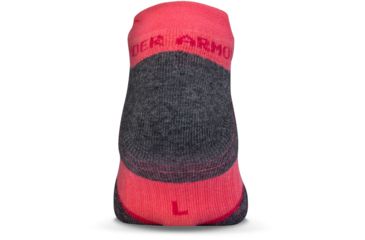 Image of Under Armour All Season Wool No Show Socks, Gala Pink, 9-11 Medium, U042-GPK-MD