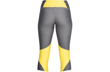 Image of Under Armour Armour Fly Fast Capri, CHARCOAL LIGHT HEATHER, XS, 1320320-019-XS