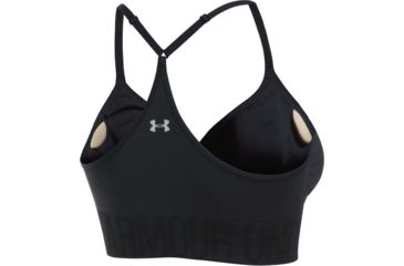 Image of Under Armour Armour Seamless Bra, Black/Black/Black, SM, 1275923-001-SM