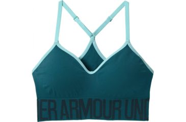 Image of Under Armour Armour Seamless Bra  - Women's, Tourmaline Teal AFS/Deprecated/Tropical Tide, Small, 1275923-716-SM