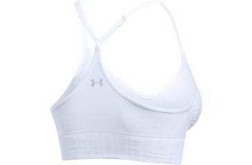 Image of Under Armour Armour Seamless Bra  - Women's, White, Small, 1275923-101-SM