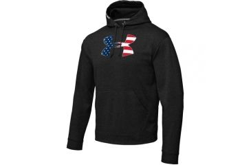 Image of Under Armour Big Flag Logo Tackle Twill Hoody - 1213002001XL