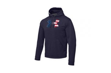 Image of Under Armour Big Flag Logo Tackle Twill Hoody - 12130024103X