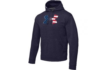 Image of Under Armour Big Flag Logo Tackle Twill Hoody - 1213002410MD