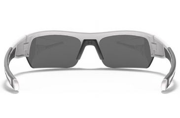 Image of Under Armour Big Shot Sunglasses, Shiny White/Gray Frame,Orange Multiflection Lens U8600085-100941