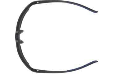 Image of Under Armour Blitzing Sunglasses with Transparent Grey Frame and Blue to Grey Mirror Lens, Medium, UA0012S KB7-W1