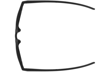 Image of Under Armour Breathe Sunglasses with Shiny Black Frame and Grey Lens, Medium, UA0014GS 807-IR
