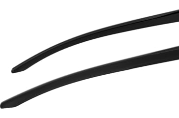 Image of Under Armour Breathe Sunglasses with Shiny Black Frame and Grey Lens, Medium, UA0014GS 807-IR