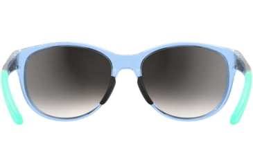 Image of Under Armour Breathe Sunglasses with Transparent Azure Frame and Silver Mirror Lens, Medium, UA0014GS MVU-IC