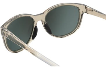 Image of Under Armour Breathe Sunglasses with Transparent Grey Frame and Rose Gold Mirror Lens, Medium, UA0014GS 10A-0J