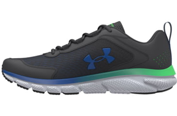 Image of Under Armour Charged Assert 9 Running Shoes - Mens, Black / White / Royal, 12.5, 302459000412.5