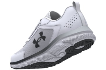 Image of Under Armour Charged Assert 9 Running Shoes - Mens, White/Black, 10, 302459010810