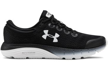 Image of Under Armour UA Charged Bandit 5 Road Running Shoes - Women's, 7, Black/White/White, 3021964-001-7