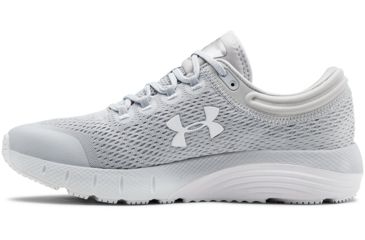 Image of Under Armour UA Charged Bandit 5 Road Running Shoes - Women's, 9.5, Halo Gray/Mod Gray/White, 3021964-100-9.5