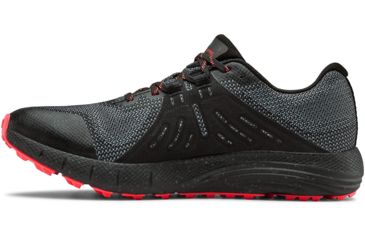 Image of Under Armour Charged Bandit Trail GTX Trailrunning Shoe- Mens, Black / Black / Wire, Medium, 8, 3022784-001-8
