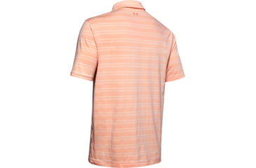 Image of Under Armour Charged Cotton Scramble Stripe Polo - Mens, Medium, Calla, 1323455689MD