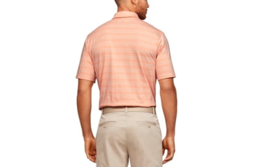 Image of Under Armour Charged Cotton Scramble Stripe Polo - Mens, Medium, Calla, 1323455689MD