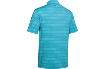 Image of Under Armour Charged Cotton Scramble Stripe Polo - Mens, 2XL, Escape, 13234554502X