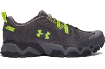 Image of Under Armour Chetco Trail 2.0 Hiking Shoe - Men's-Graph/Char/Vel-Medium-8.5