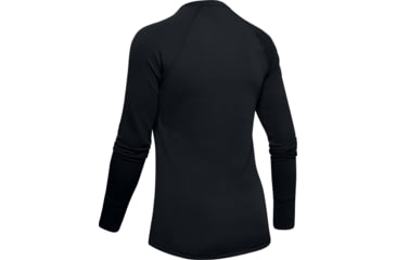 Image of Under Armour ColdGear Base 2.0 Crew Long Sleeve Shirt - Womens, Black, 2X-Large, 13433210012X