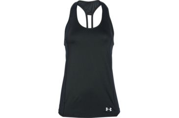 Image of Under Armour CoolSwitch Trail Tank - Women's-Black/Reflective-X-Large