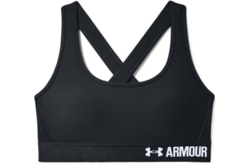 Image of Under Armour Crossback Sports Bra - Womens, Black, X-Small, 1276503001XS