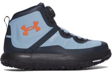 Image of Under Armour Fat Tire GTX Trail Running Shoe - Men's-Blue Drift/Solder/Toxic-Medium-9.5