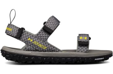 Image of Under Armour Fat Tire Sandal - Mens, Clay Green/Black/Bitter, 14, 1293328-101-14