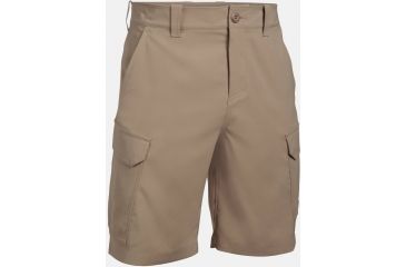 Image of Under Armour Fish Hunter Cargo Short - Men's-Dune/Bayou-32 Waist