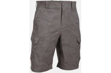 Image of Under Armour Fish Hunter Cargo Short - Men's-Tan Stone/Fresh Clay-32 Waist