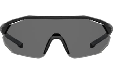 Image of Under Armour Force 2 Sunglasses with Matte Black Frame and Grey Lens, Medium, UA0011S 003-KA