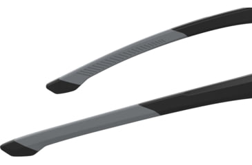 Image of Under Armour Force 2 Sunglasses with Matte Black Frame and Grey Lens, Medium, UA0011S 003-KA