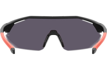 Image of Under Armour Force 2 Sunglasses with Matte Black/Grey Frame and Orange Mirror Lens, Medium, UA0011S RC2-50