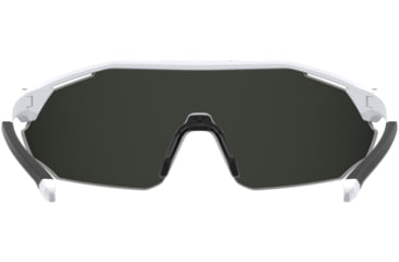 Image of Under Armour Force 2 Sunglasses with Shiny Halo Grey Frame and Ivory Mirror Lens, Medium, UA0011S KB7-UE