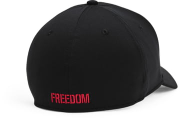 Image of Under Armour Freedom Blitzing Hat - Mens, Black / Black, Large/Extra Large, 1362236001L-XL