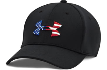 Image of Under Armour Freedom Blitzing Hat - Mens, Black / Black, Large/Extra Large, 1362236001L-XL