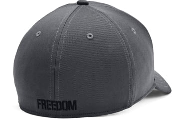 Image of Under Armour Freedom Blitzing Hat - Mens, Pitch Gray / Black, Large/Extra Large, 1362236012L-XL