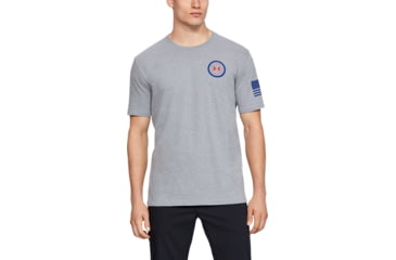 Image of Under Armour Freedom By Air T-Shirt - Mens, Steel, 2X-Large, 13435480352X
