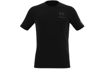 Image of Under Armour Freedom Eagle T-Shirt - Mens, Black, Extra Large, 1362051001XL