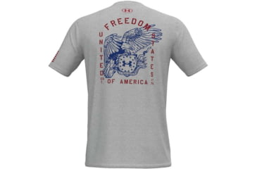 Image of Under Armour Freedom Eagle T-Shirt - Mens, White, Extra Large, 1362051100XL