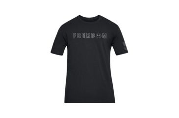 Image of Under Armour Freedom Flag Bold T, Black/graphite - 13231690013XL