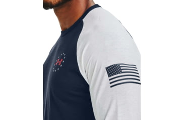 Image of Under Armour Freedom Flag Utility T-Shirt - Mens, Academy, X-Large, 1358292408XL