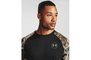 Image of Under Armour Freedom Flag Utility T-Shirt - Mens, Black, Small, 1358292001SM