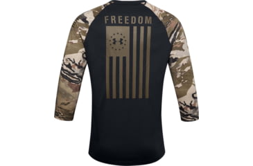 Image of Under Armour Freedom Flag Utility T-Shirt - Mens, Black, Small, 1358292001SM